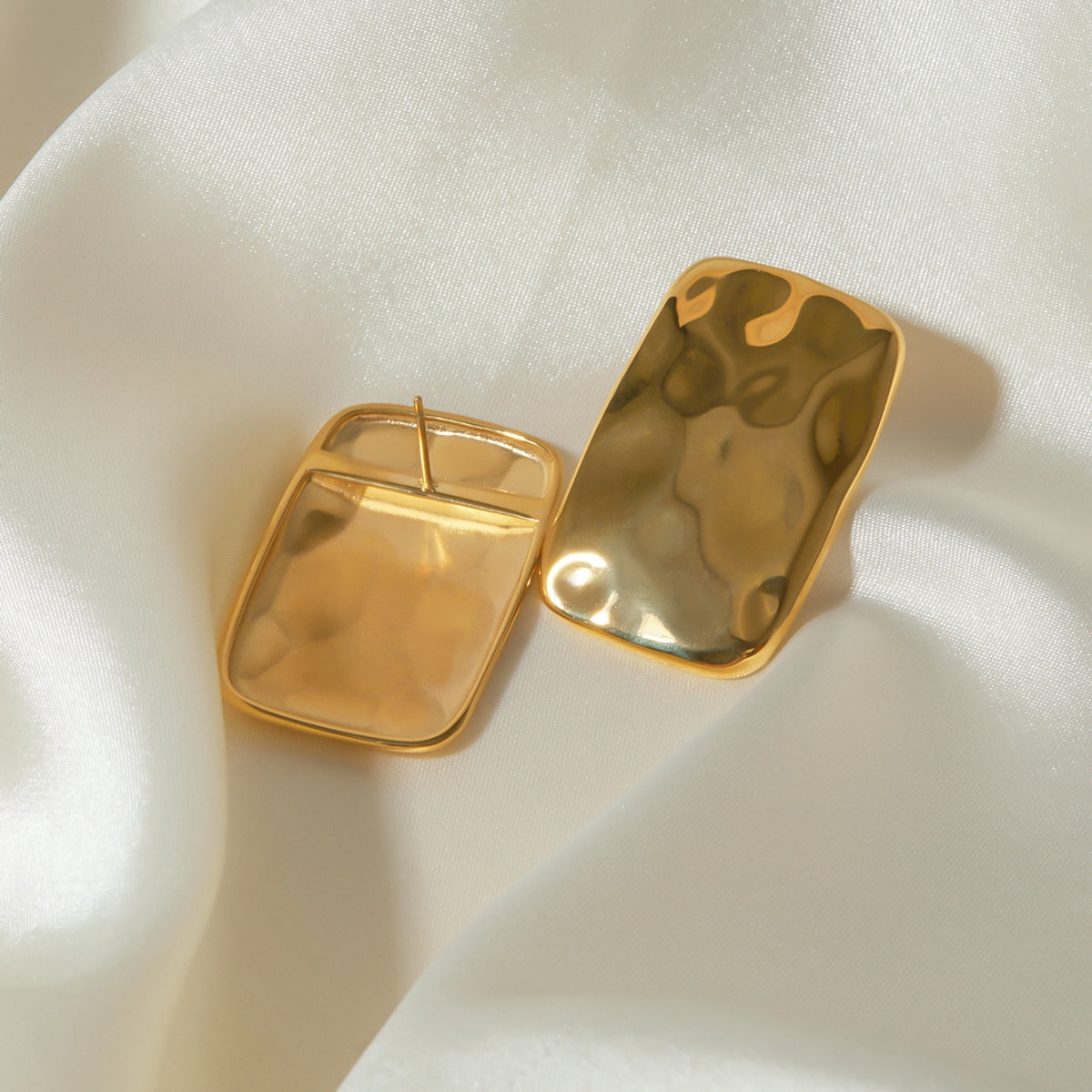 Lolo 18K Gold-Plated Square Earrings