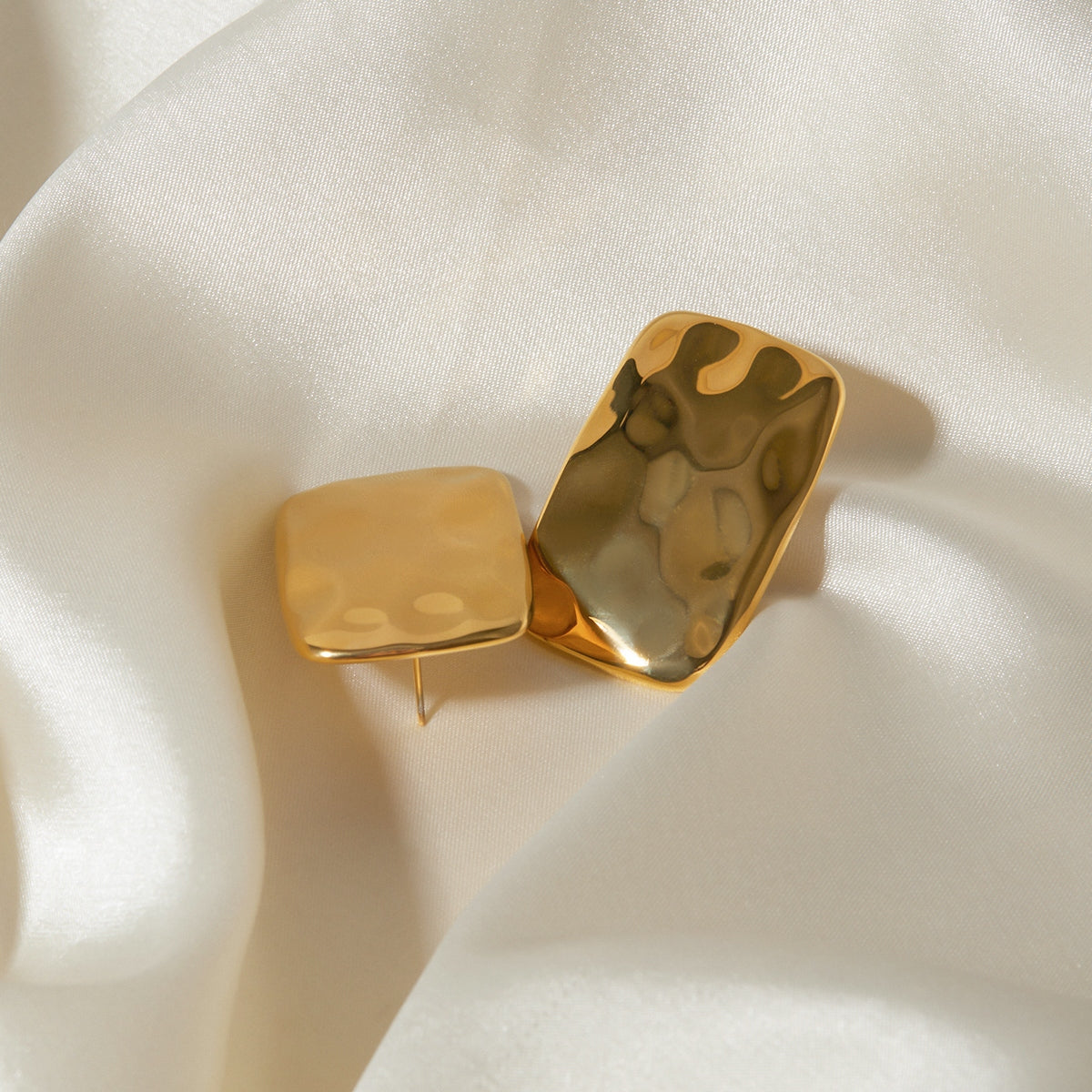 Lolo 18K Gold-Plated Square Earrings